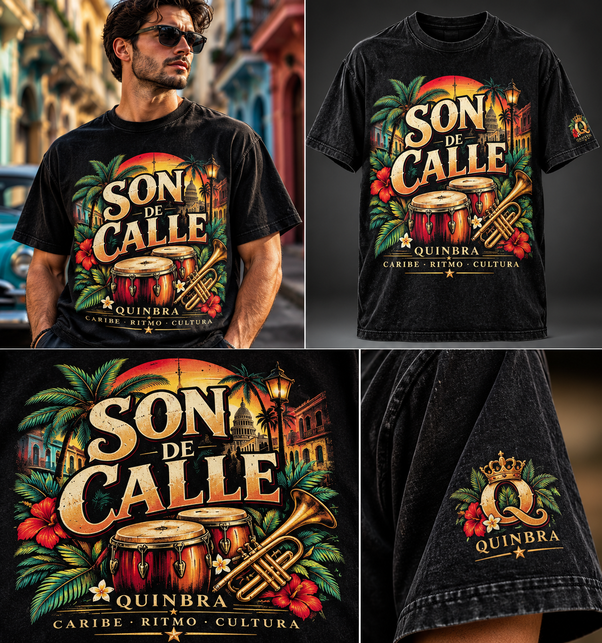 SON DE CALLE™ — DROP 002 QUINBRA lookbook
