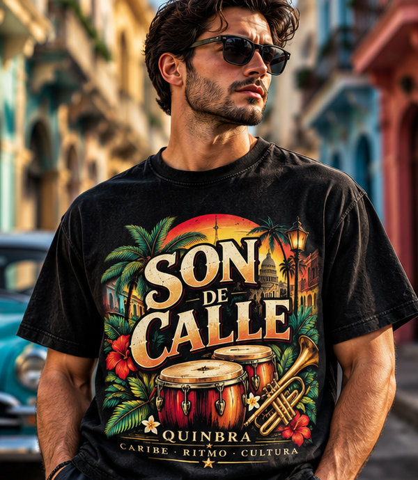 SON DE CALLE™ — DROP 002 worn front