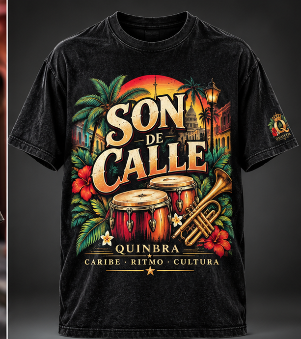 SON DE CALLE™ — DROP 002 studio front